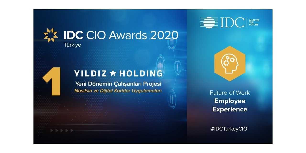 Yıldız Holding’in dijital projelerine IDC CIO’dan iki ödül