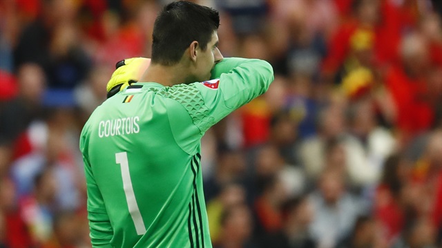 Yıldız kaleci Courtois'nın ilginç totemi