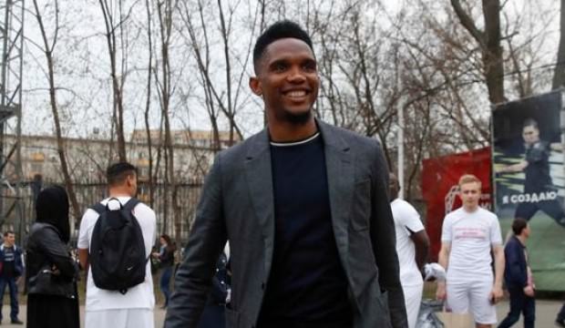 Yıldız oyuncu Eto'o Rusya'ya gitti!