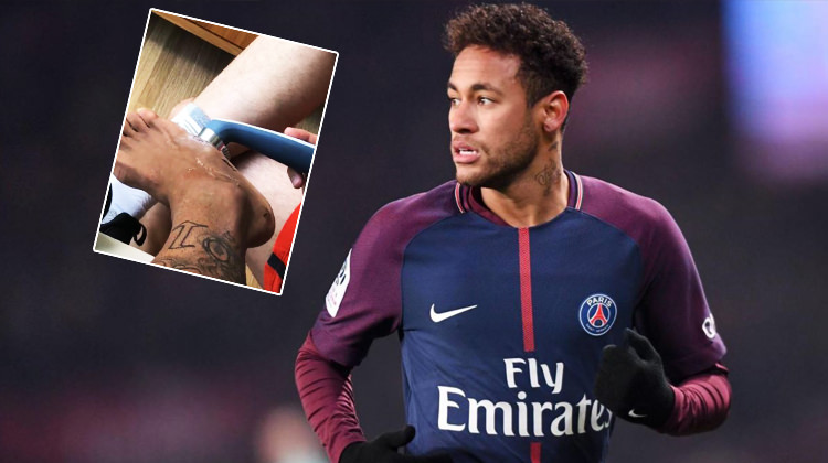 Yıldız oyuncunun ayağı şoke etti!