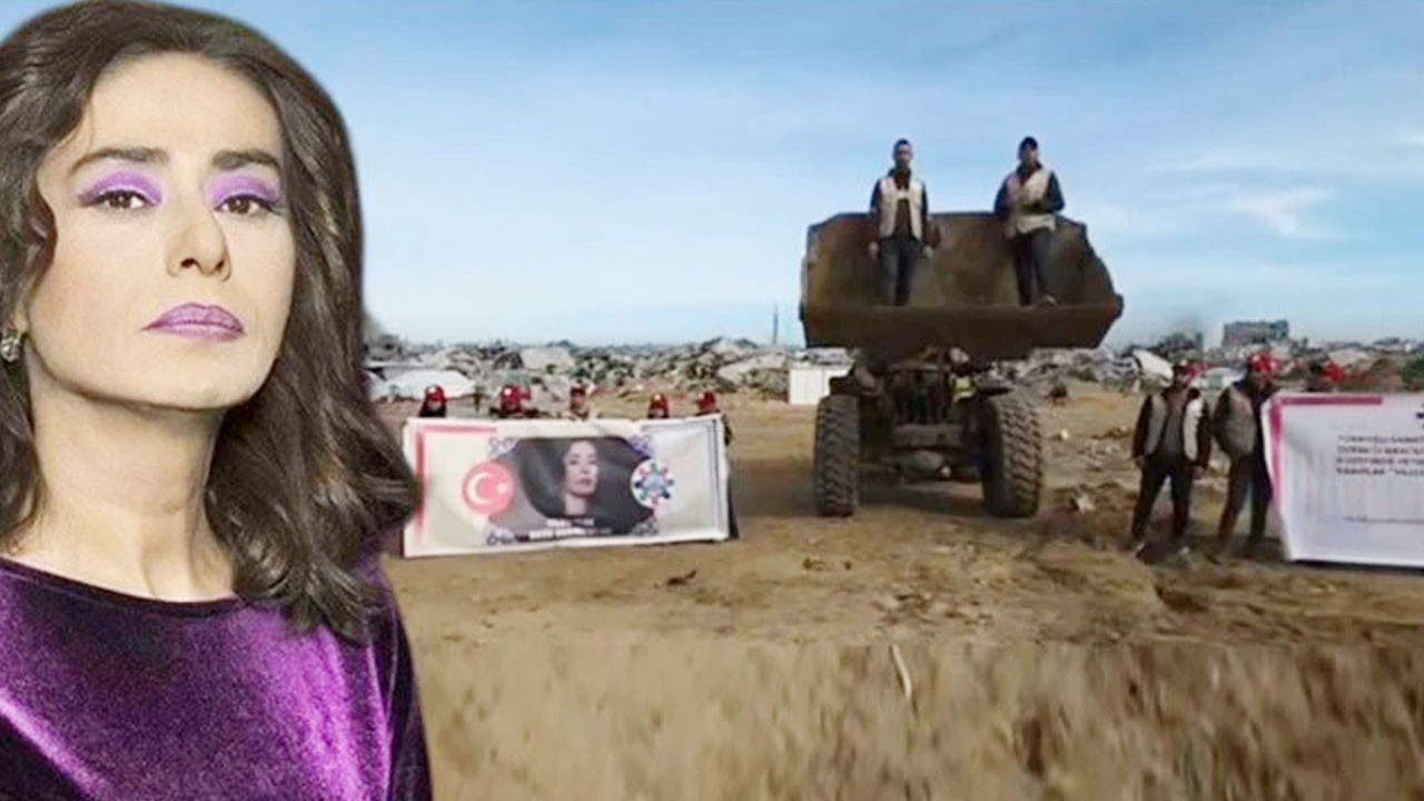 Yıldız Tilbe Gazze'ye 300 bin dolar bağışlamıştı! 2 çadır kentin inşaatı başladı: Allah kabul etsin!