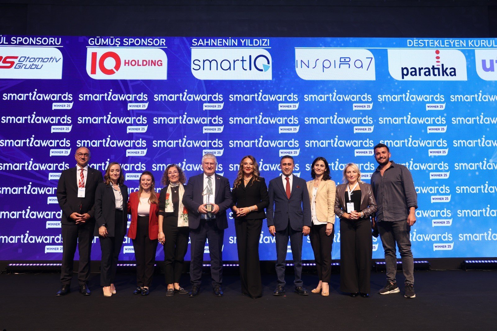 Yılın Ekibine Smart-i Awards 2025’ten Altın ödül