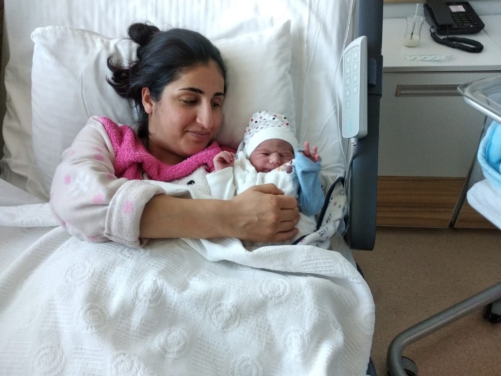 Yılın ilk bebeği ANKA’da gözlerini açtı 