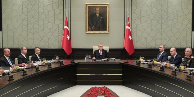Yılın son MGK toplantısı sona erdi! 'Suriye'deki emrivakiye göz yumulmayacak'