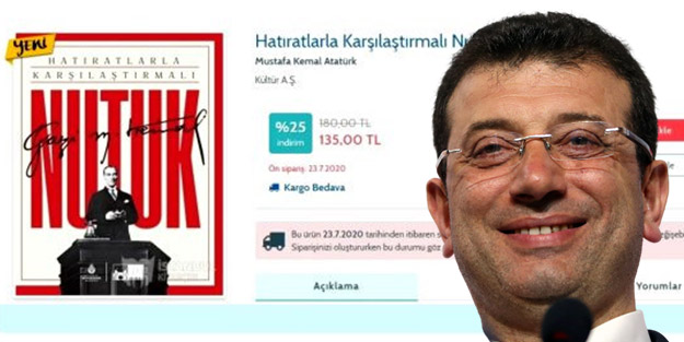 Özdil'in vurgunu İmamoğlu'nun ağzının suyunu akıttı! İBB'den Kemalistleri tokatlamak için fahiş fiyattan Nutuk satışı