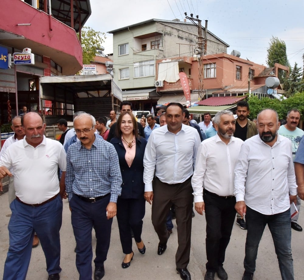 Yılmaz ve Elvan, Toroslar’da vatandaşla buluştu 