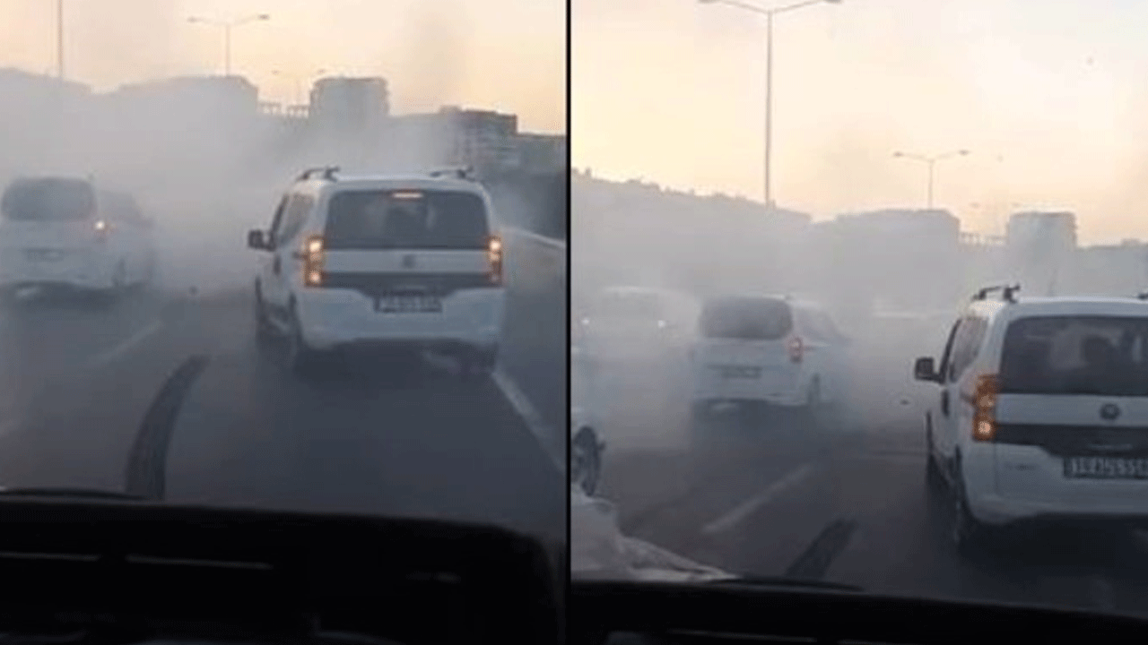 Yine aynı manzara: Yol kapatıp lastik yaktılar!