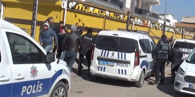 Yine bir yağmacı merdivenden düştü