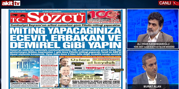 Yine duvara tosladılar! Sözcü'den 'ABD üssü' oyunu