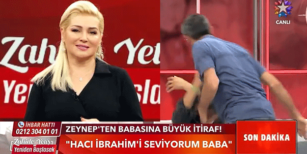 Yine gündüz kuşağı yine skandal! Zahide Yetiş’in programında kızına dayak attı
