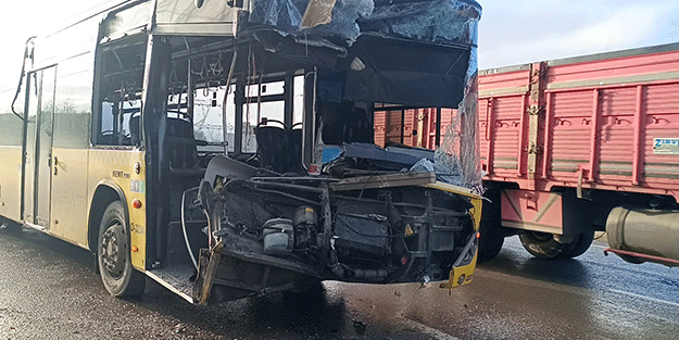 Yine İETT yine kaza! İstanbullunun can güvenliği yok