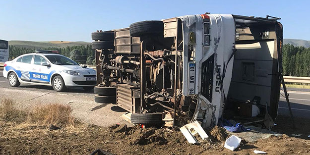 Yine işçi midibüsü faciası! Çok sayıda yaralı var