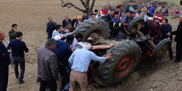 Yine Manisa yine traktör kazası!