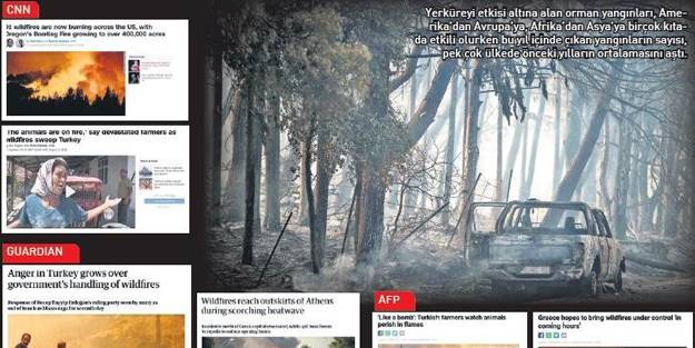Yine şeytanlık peşindeler! Dünya yanarken Batı medyasından iki yüzlü, 'Türkiye' manşetleri!