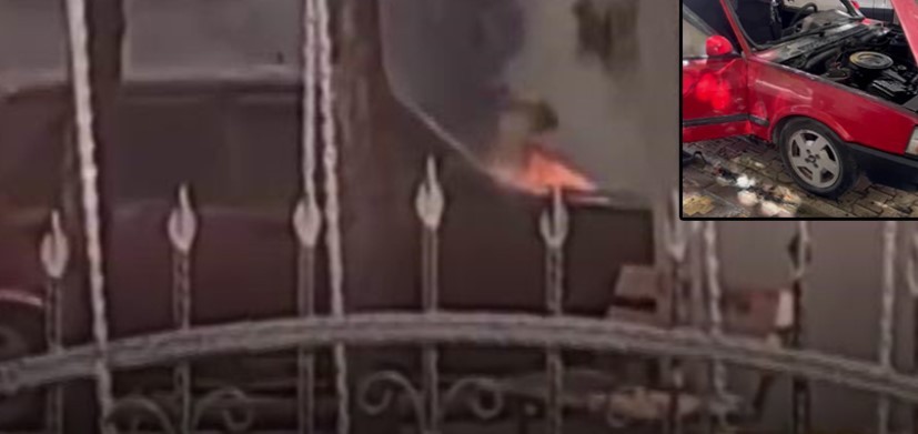 Yine Tofaş: Park halinde cayır cayır yandı!