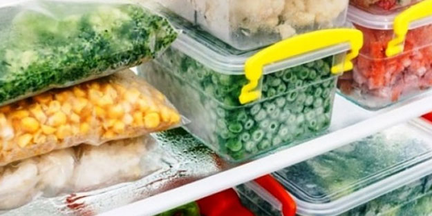 Yiyecekler derin dondurucularda ne kadar süre saklanır?