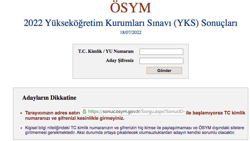 YKS 2022 tercihleri ne zaman başlayacak? ÖSYM 2022 YKS tercih kılavuzu:
