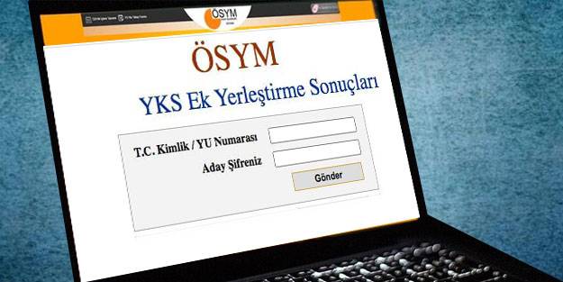 YKS ek tercih sonuçları ne zaman açıklanacak 2021