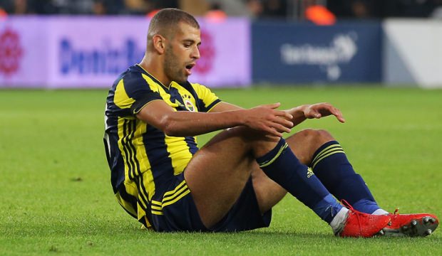 Yok artık Islam Slimani! Ankaragücü maçında...