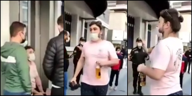 Yok böyle arsızlık! Sözcü paçavrası kanunları çiğneyen şahıs yerine tepki gösteren vatandaşları hedef aldı