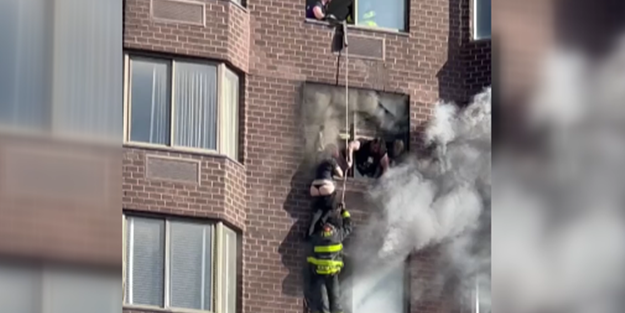 Yok böyle kurtarma! Film sahnelerini aratmayan görüntüler