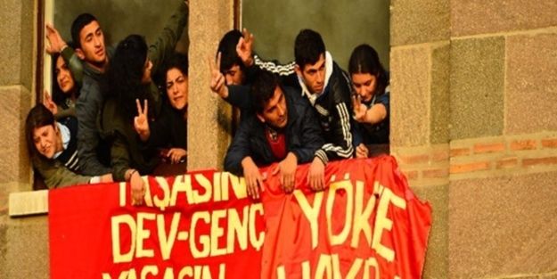 YÖK protestocuları Ankara dışından gelmiş
