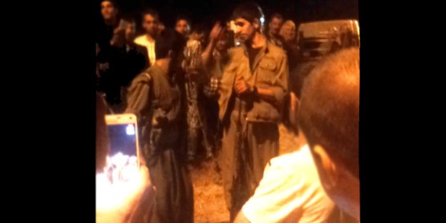 Yol kesen PKK'lılara vatandaştan sert tepki!