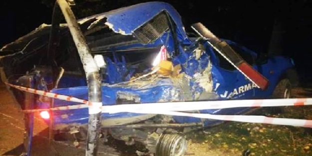 Yol kontrolü yapan askelere TIR çarptı!