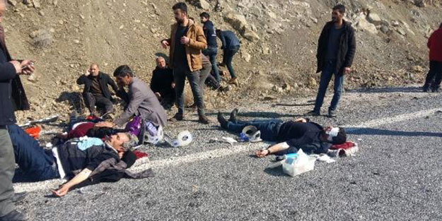 Yol ortasında can pazarı! Asfalt üzerinde kurtarılmayı beklediler