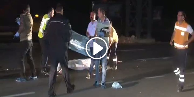 Yol ortasında kadın cesedi bulundu