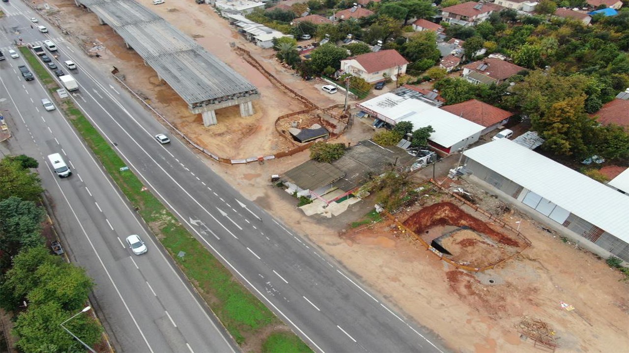 Yol yapımına pideci engeli