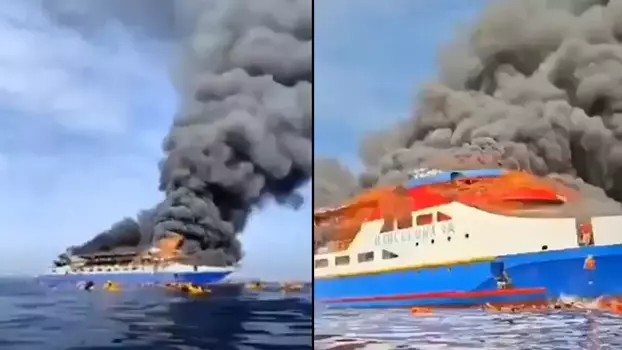 Yolcu gemisi alevlere teslim oldu: 3 ölü!