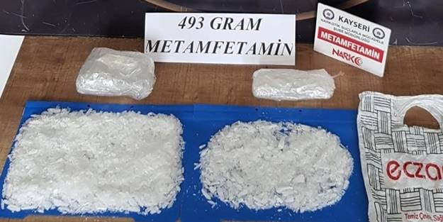 Yolcu otobüsünde ele geçirildi