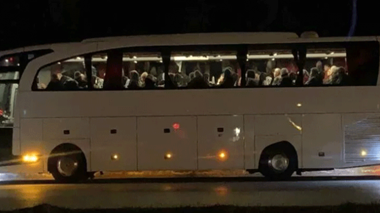 Yolcu otobüsünde mide bulandıran olay