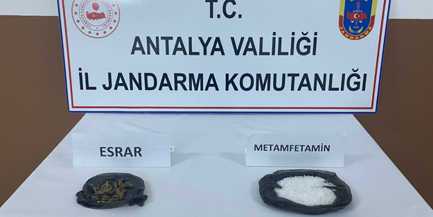 Yolcu otobüsünde uyuşturucu ele geçirildi