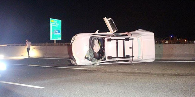 Yolcu otobüsüyle kamyonet çarpıştı: 5 kişi yaralandı