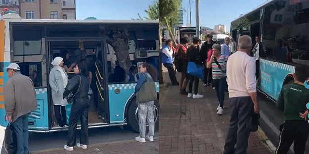 Yolcularla tartışan otobüs şoförü işi bıraktı