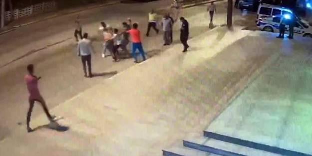 Yolda husumetlileriyle karşılaşınca olanlar oldu!