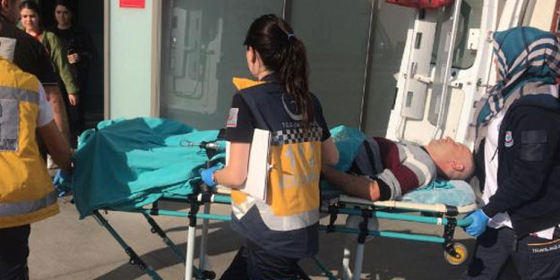 Yolda karşılaştı, bacağından vurdu