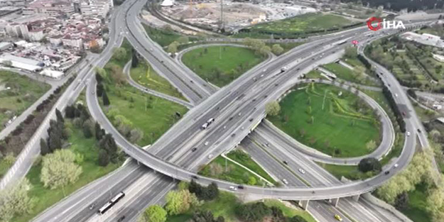 Yollar boş kaldı! İstanbul'da çok sık rastlanmayan manzara