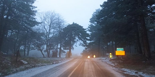 Yollar kapanabilir! O bölgede de kar yağışı başladı