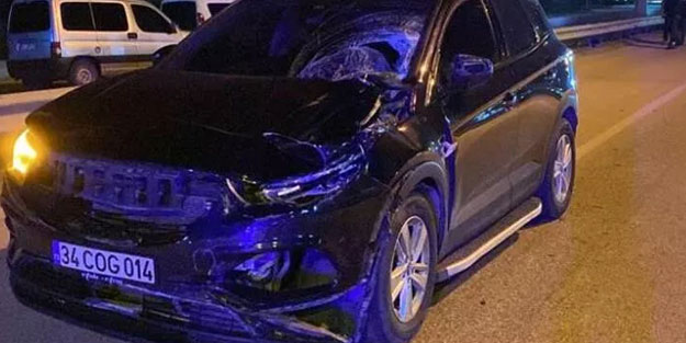 Yolun karşısına geçerken can verdi