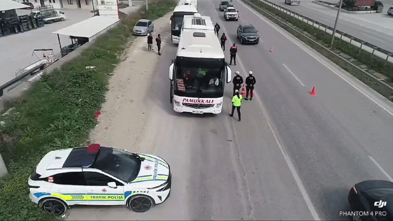 'Yolun sonu bayram olsun' denetimleri hız kazandı! Dronlarla takip ediliyor