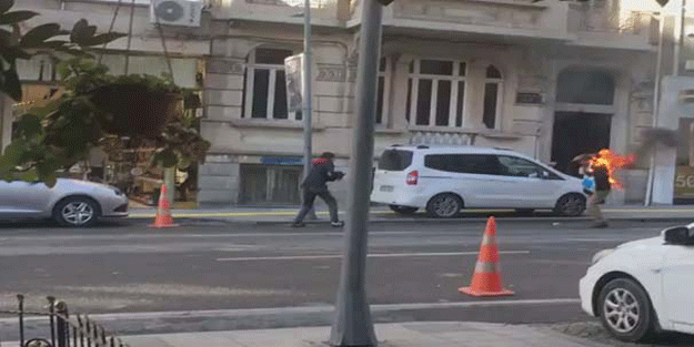 Yolunu kestiği adamı yaktı… İstanbul’un göbeğinde dehşet!