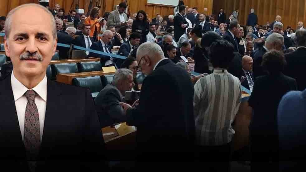Yorgan gitti kavga bitti! TBMM Başkanı Kurtulmuş, CHP Grubu’