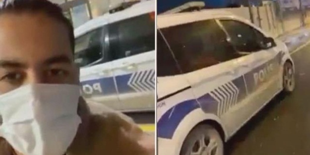 YouTuber'ın polis aracını kullandığı görüntüler tepki çekmişti! Sıcak gelişme