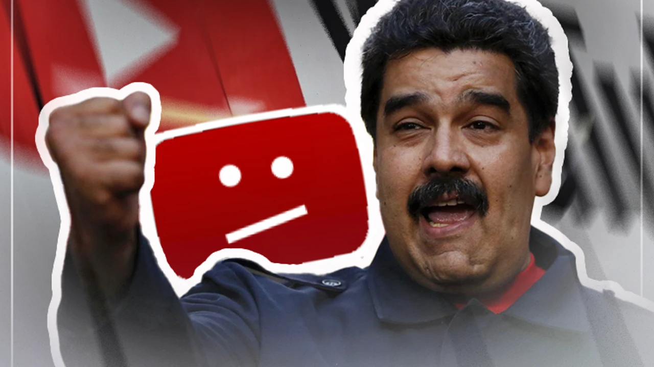 Youtube'tan skandal! Maduro'nun hesabını...