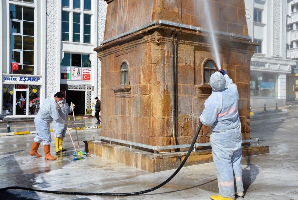 Yozgat Belediyesinden geniş kapsamlı temizlik çalışması 