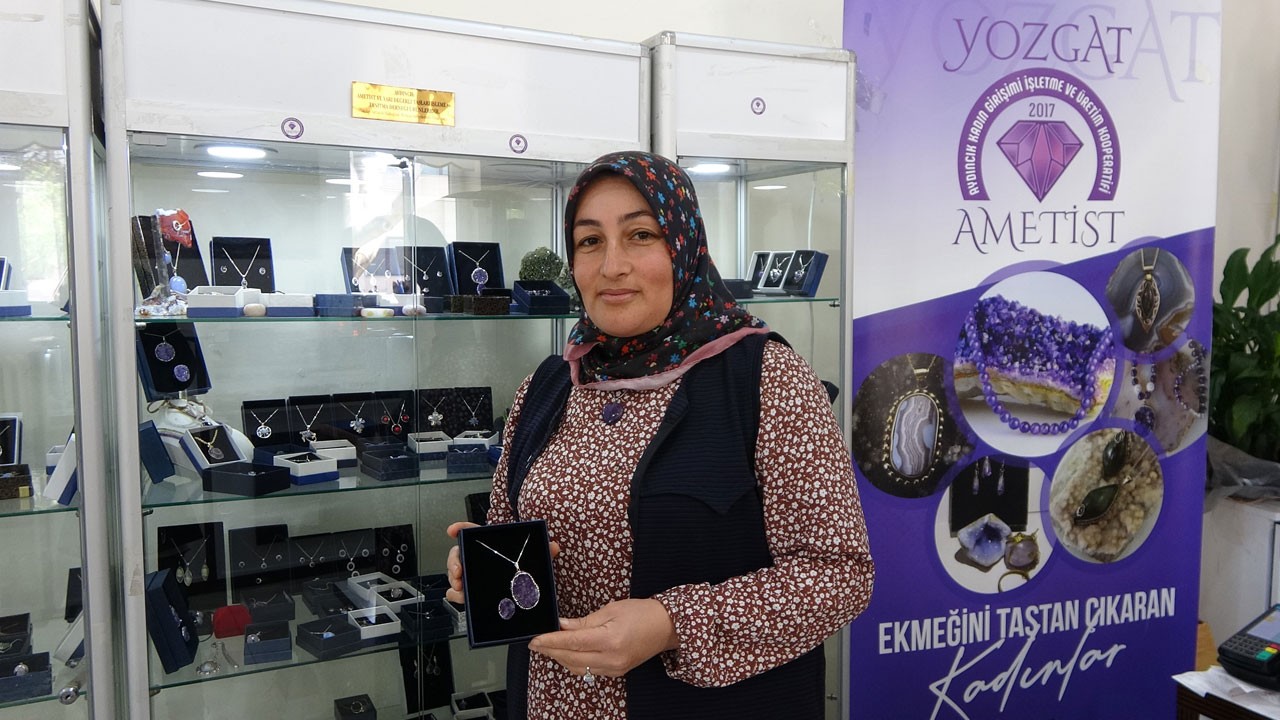 Yozgatlı kadınların ametist yolculuğu