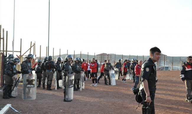Yozgat’ta amatör küme maçında kavga